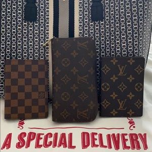 LV wallet and passport hold NOT AUTHENTIC